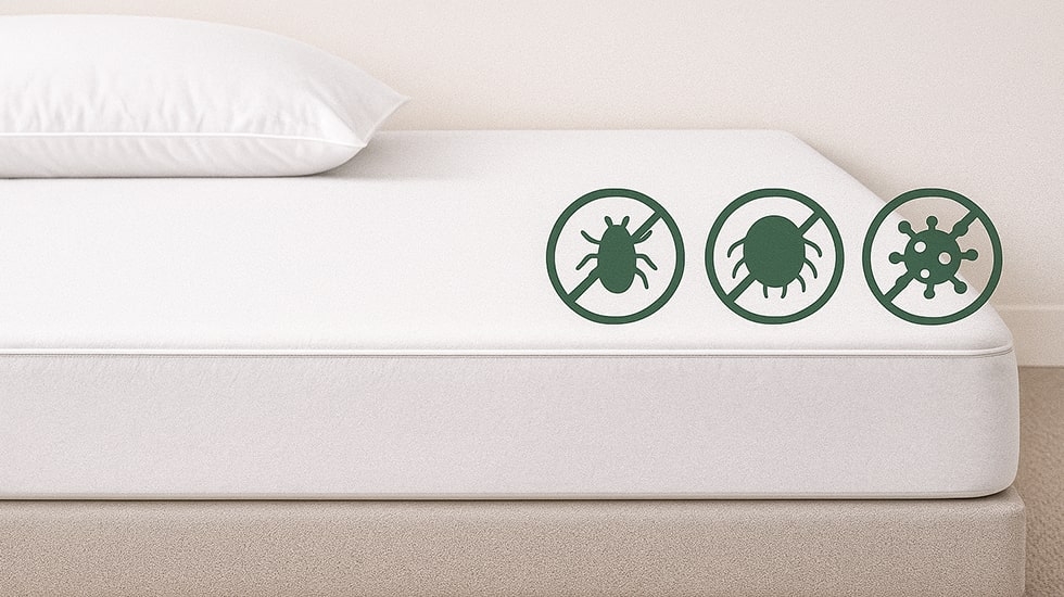 محافظ تشک خوشخواب ورونیکا - لایه حفاظتی ضدلکه و ضدآلرژی برای افزایش طول عمر تشک | ورونیکا محافظ تشک خوشخواب ورونیکا - لایه حفاظتی ضدلکه و ضدآلرژی برای افزایش طول عمر تشک | ورونیکا